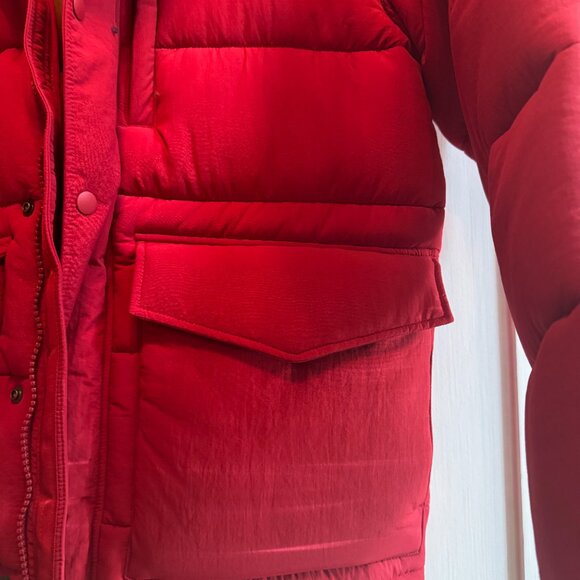 J Crew red Permaloft (Medium) Jacket - Great for snow and cold climates. - Picture 3 of 6
